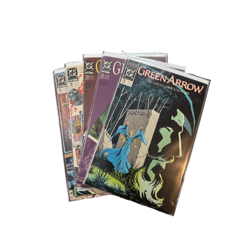 DC Comics Green Arrow Comic Book Lot of 5
